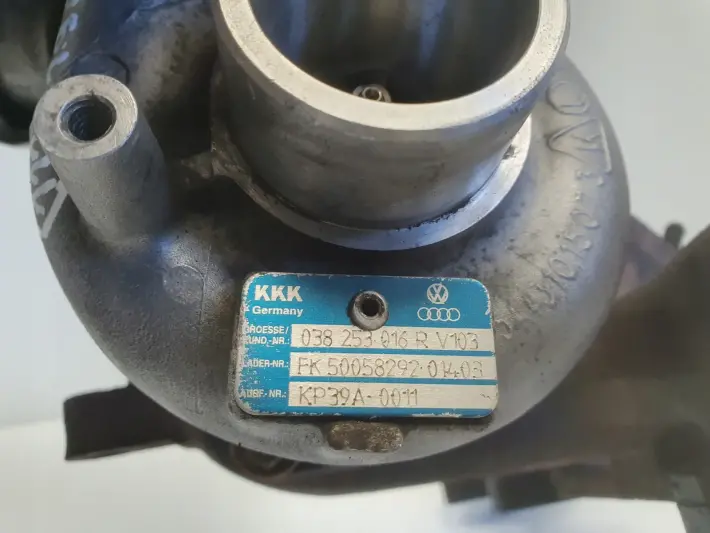 Skoda Octavia II 1.9 TDI TURBOSPRĘŻARKA turbo 038253016R