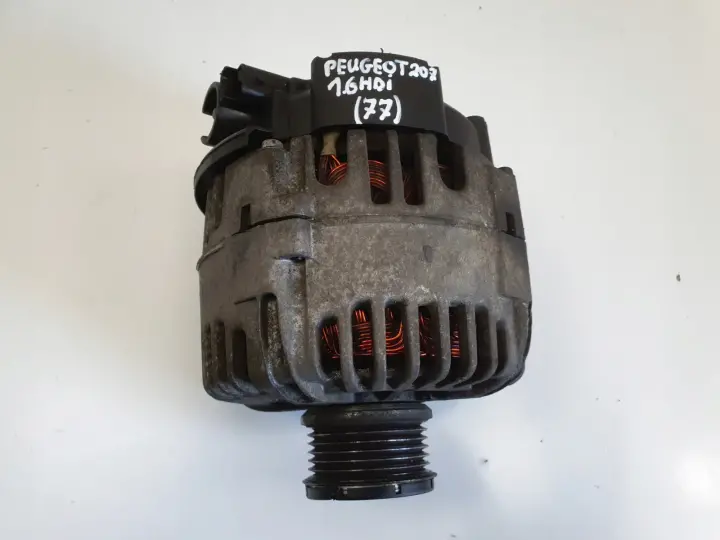 Peugeot 207 1.6 HDI ALTERNATOR 9646321780 valeo
