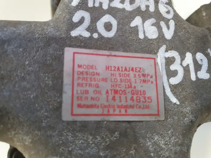 Mazda 5 1.8 16V SPRĘŻARKA KLIMATYZACJI pompa H12A1AJ4EZ