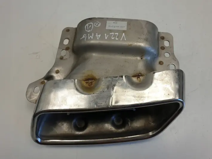 Mercedes W221 amg KOŃCÓWKA TŁUMIKA wydechu TŁUMIK