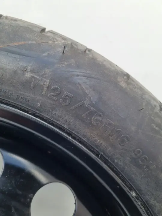 Audi Seat Vw Golf VI KOŁO DOJAZDOWE dojazdówka 125/70 R16 1K0601027S 5x112