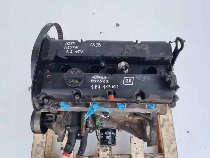 SILNIK Ford Fiesta VII MK7 1.25 82KM udokumentowane 187tyś SNJA SNJB