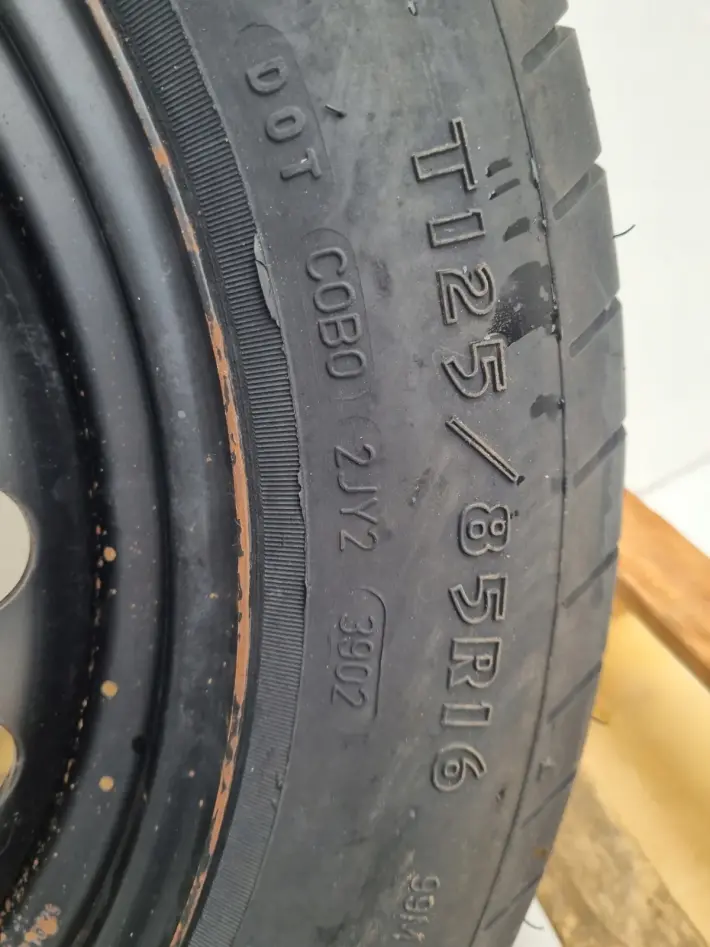 Ford Mondeo mk3 III KOŁO DOJAZDOWE dojazdówka 125/85 R16 5x108 1S71MD