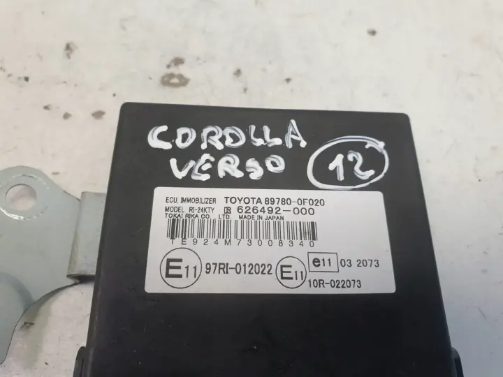 Corolla Verso II MODUŁ IMMOBILIZERA IMMO