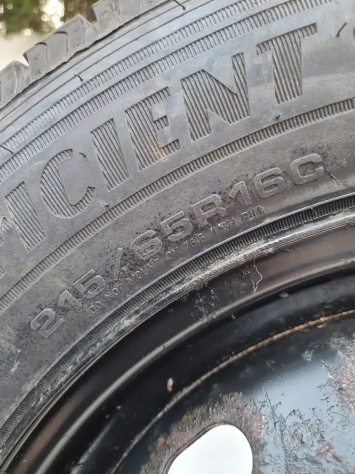 Renault Trafic III KOŁO ZAPASOWE Zapas felga 215/65 R16C 5x114.3 ET50