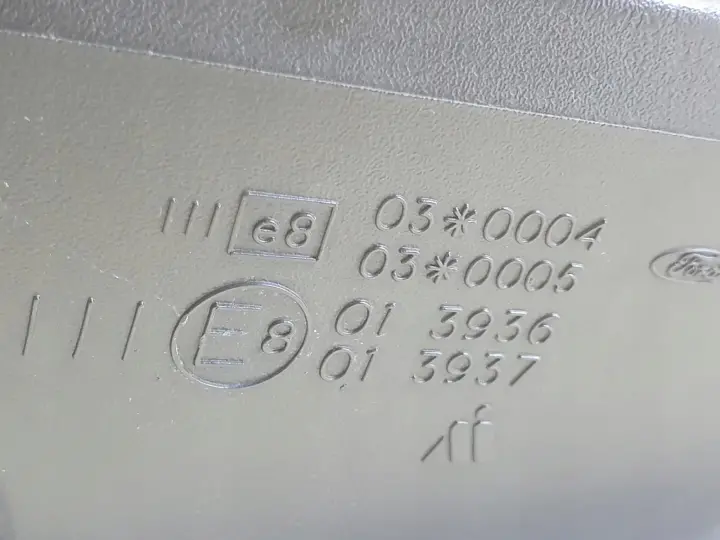 Ford Fiesta VI MK6 02-05r LUSTERKO PRAWE PASAŻERA 7 pin pinów ELEKTRYCZNE