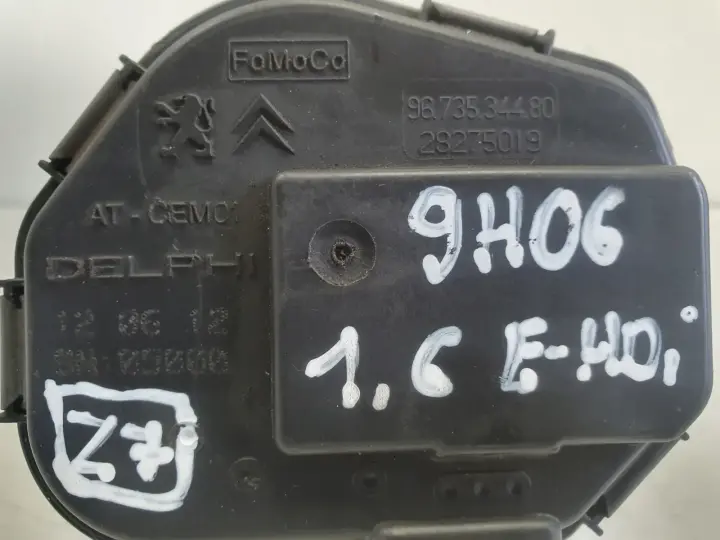 Citroen C3 II 1.6 HDi PRZEPUSTNICA 9673534480