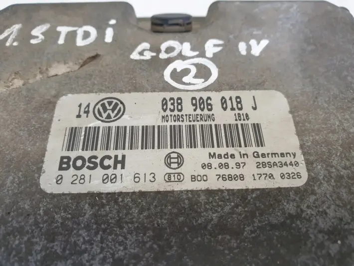 VW Golf IV 1.9 TDI STEROWNIK SILNIKA 038906018J