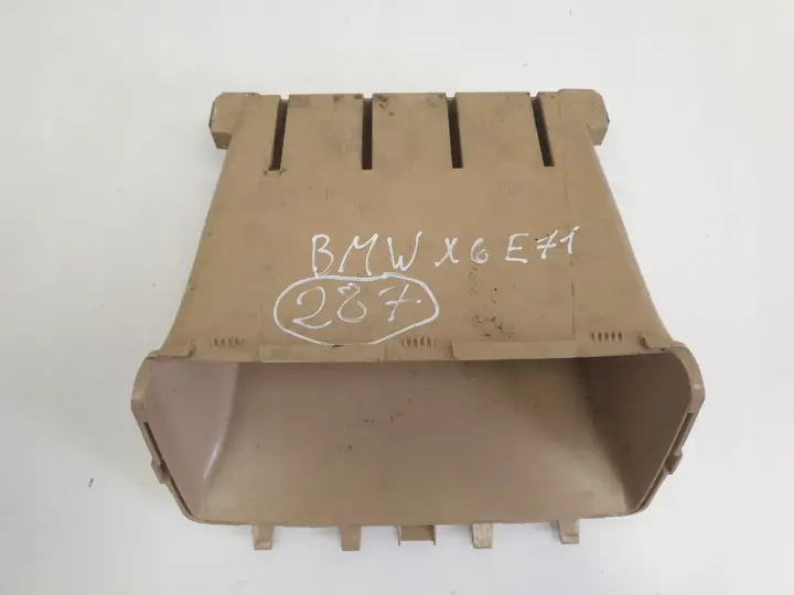 BMW X6 E71 SCHOWEK PÓLKA TYLNEGO TUNELU tył