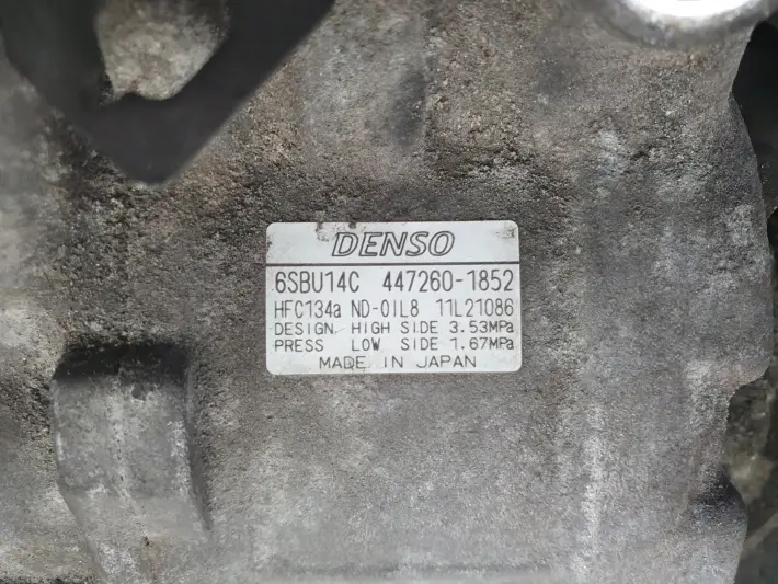 BMW E90 E91 2.0 D N47 SPRĘŻARKA KLIMATYZACJI pompa 447260-1852