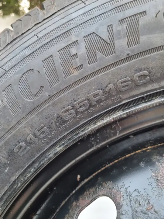Renault Trafic III KOŁO ZAPASOWE Zapas felga 215/65 R16C 5x114.3 ET50