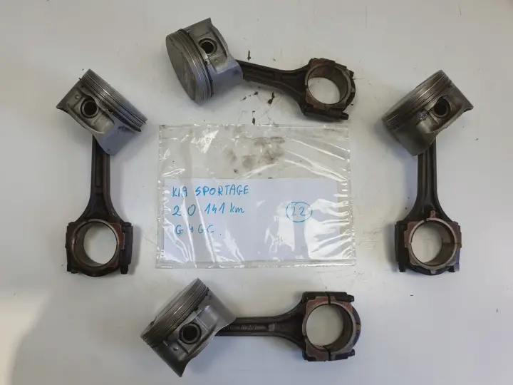 Kia Sportage II 2.0 16V TŁOK korbowód G4GC 141KM
