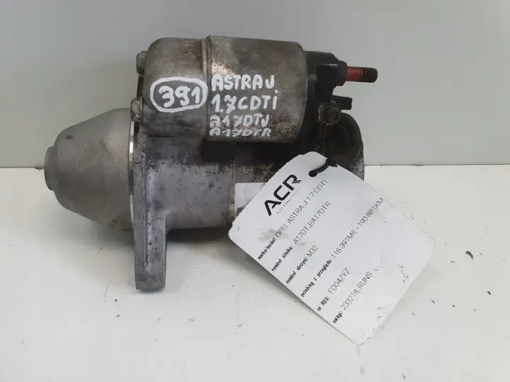 Opel Zafira B Astra J 1.7 CDTI ROZRUSZNIK 8980147432