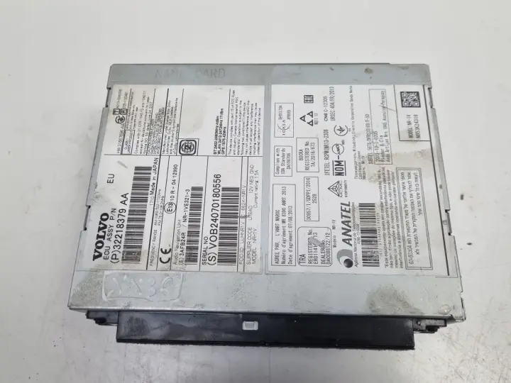 Volvo V40 II V60 S60 II RADIOODTWARZACZ CD radio cd NAWIGACJA 32218379AA