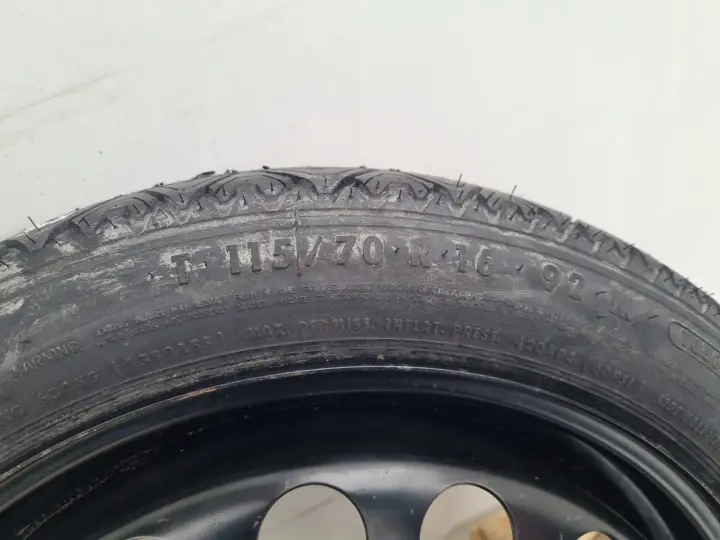 Opel Vectra C Astra H KOŁO DOJAZDOWE dojazdówka 115/70 R16 5x110 2160115