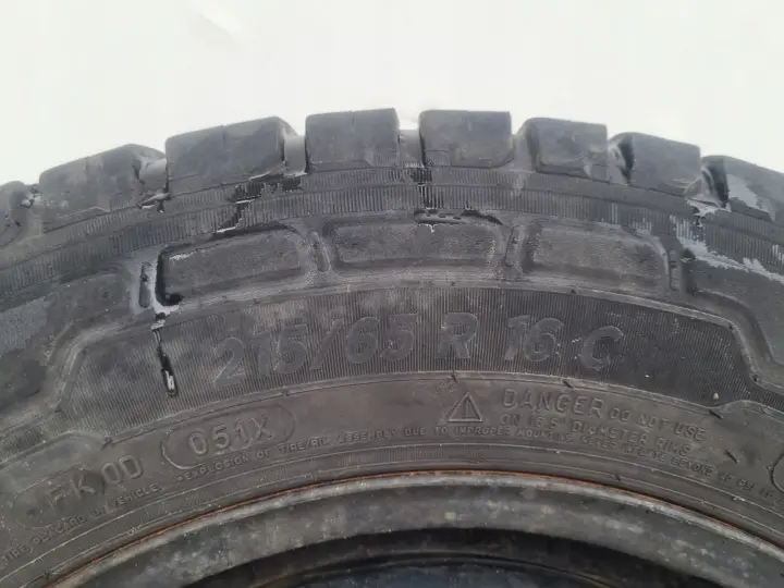 Renault Trafic III KOŁO ZAPASOWE Zapas felga 215/65 R16C 5x114.3 ET50