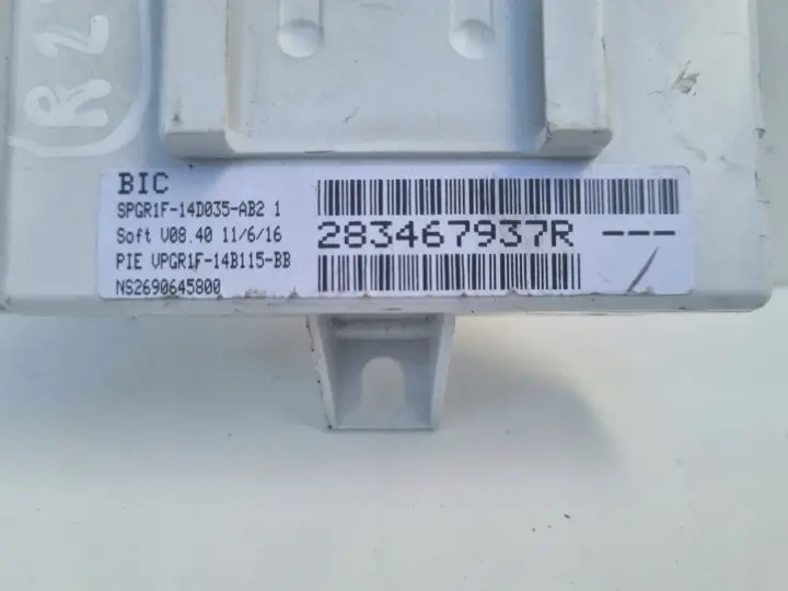 Renault Clio IV Captur STEROWNIK NAWIGACJI BIC GPS 283467937R