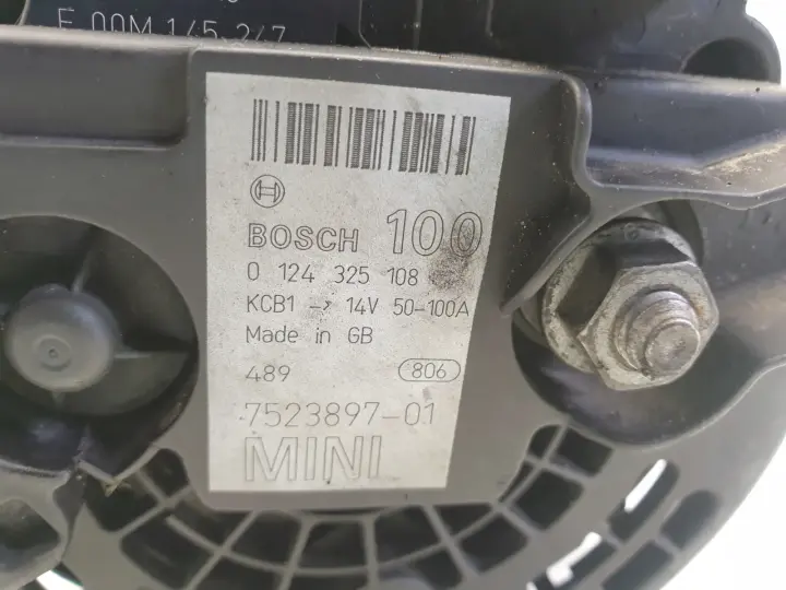 Mini One R50 R53 1.6 16V ALTERNATOR 0124325108