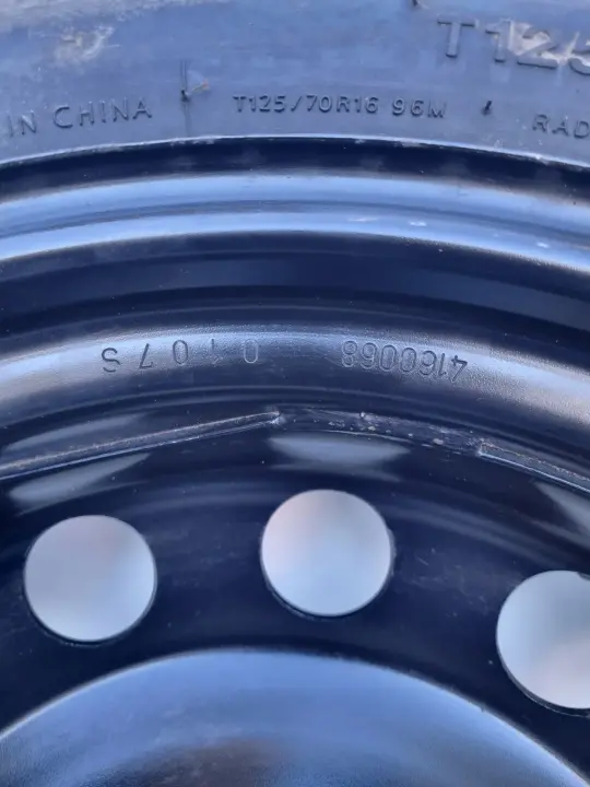 Audi Seat Vw Golf V KOŁO DOJAZDOWE dojazdówka 125/70 R16 1K0601027F 5x112