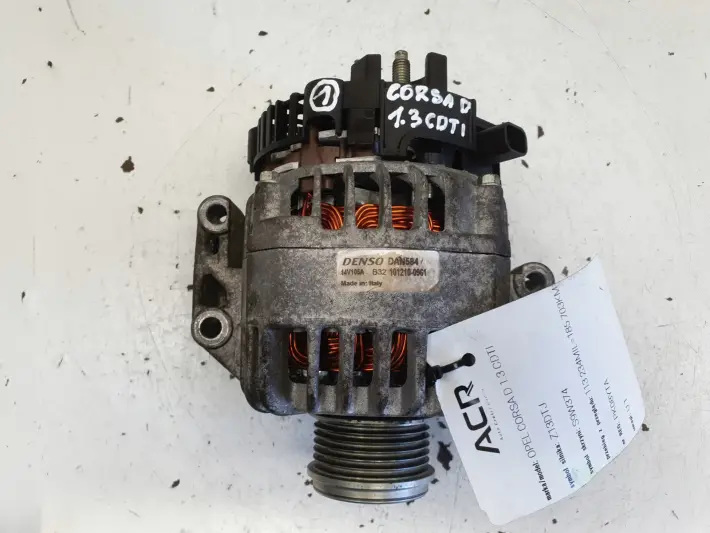 Opel Corsa D 1.3 CDTI ALTERNATOR 105A 101210-0961 denso