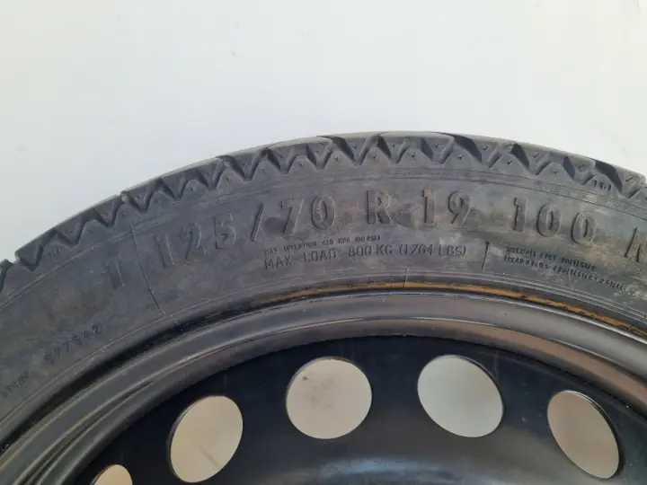 Audi A4 B8 A5 8T KOŁO DOJAZDOWE dojazdówka 125/70 R19 5x112 8K0601027
