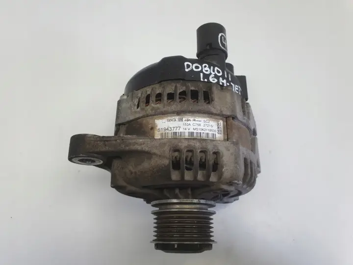 Fiat Doblo II 1.6 M-Jet ALTERNATOR 150A 51943777 denso