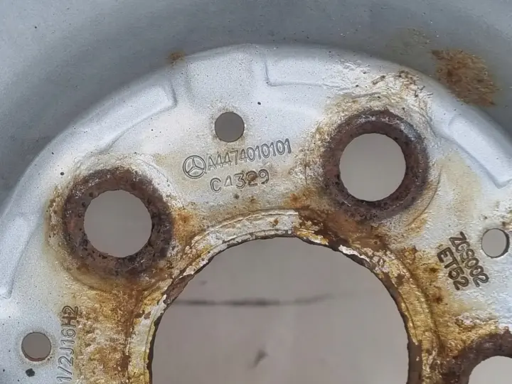 Mercedes Vito KOŁO ZAPASOWE Zapas felga 205/65 R16C 5x112 ET52 A4474010101