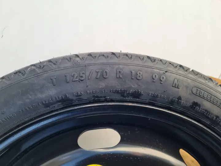 Audi Seat Vw Skoda KOŁO DOJAZDOWE dojazdówka 125/70 R18 1K0601027B
