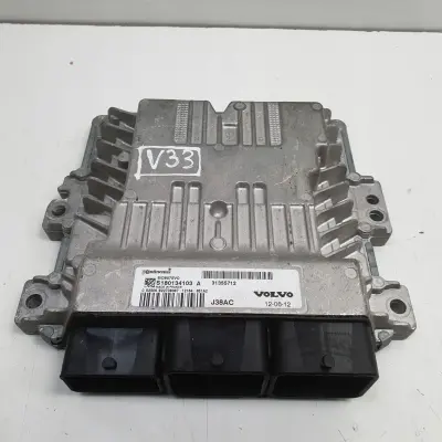 Volvo V60 S60 V40 II 1.6 D2 STEROWNIK SILNIKA komputer 31355712 S180134103A