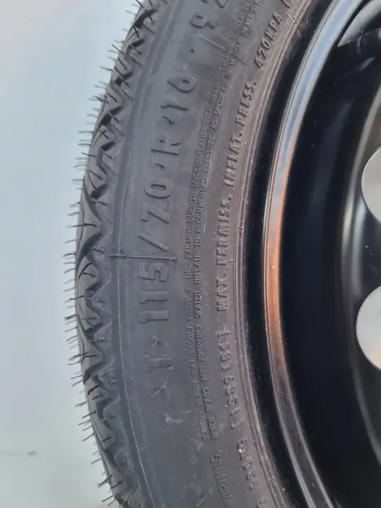 Opel Vectra C Astra H KOŁO DOJAZDOWE dojazdówka 115/70 R16 5x110 2160132