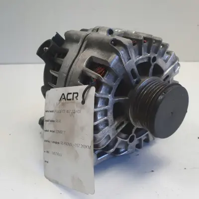 Peugeot 407 2.0 HDI ALTERNATOR valeo 9661544880