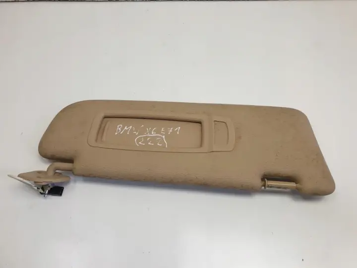 BMW X6 E71 PRAWA OSŁONA PRZECIWSŁONECZNA