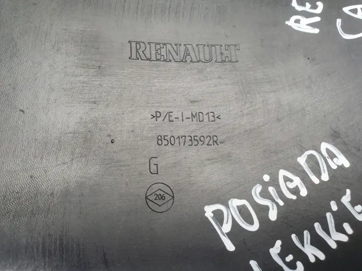 Renault Captur I LEWY NAROŻNIK TYLNEGO ZDERZAKA Tył 850173592R