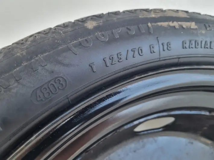 Audi Seat Vw Skoda KOŁO DOJAZDOWE dojazdówka 125/70 R18 1K0601027B