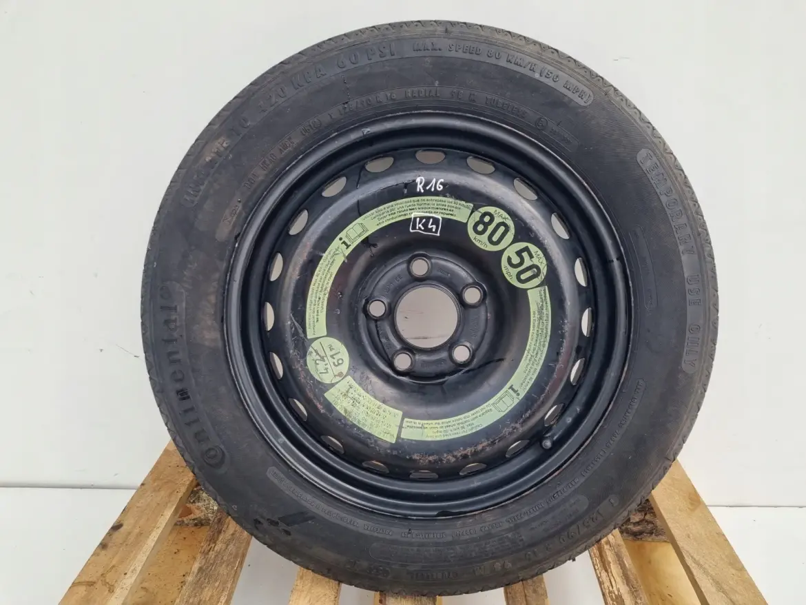 Mercedes CLK W209 KOŁO DOJAZDOWE dojazdówka 125/90 R16 5x112 2094000402