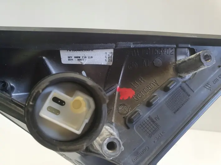 BMW F10 F11 10-17r LUSTERKO PRAWE PASAŻERA 5 pin pinów europa