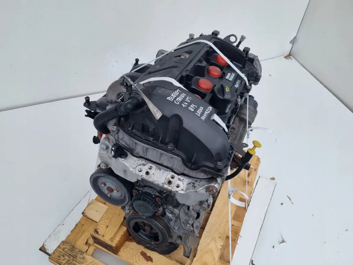 SILNIK KOMPLET Peugeot 207 1.4 16V VTI udokumentowane 101tyś 8FS