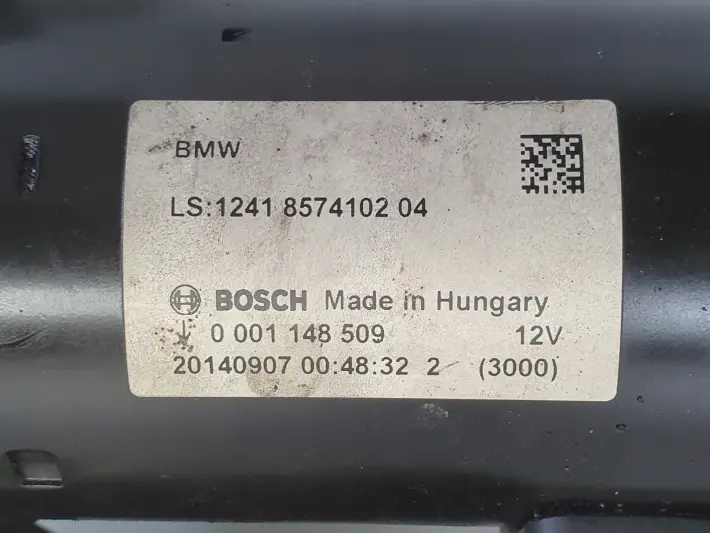 BMW F20 F30 2.0 D ROZRUSZNIK bosch 0001148509