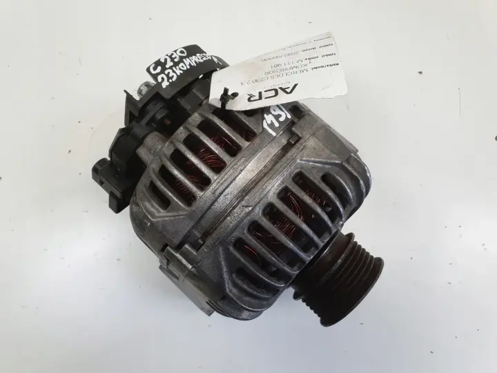 Mercedes W203 2.3 K ALTERNATOR 0124515046 120A bosch A0111547202