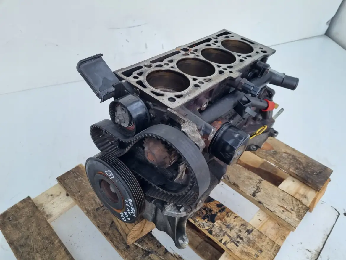 DÓŁ SILNIKA BLOK WAŁ KORBOWY Renault Scenic Megane II 1.6 16V K4M760