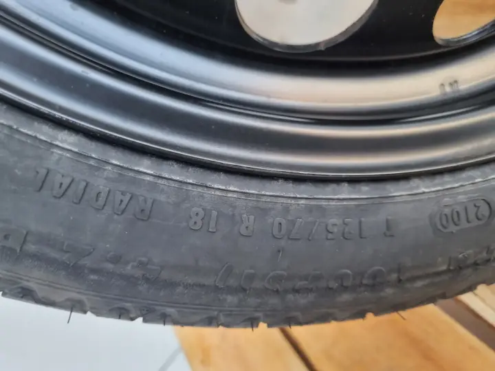 Audi Seat Vw Skoda KOŁO DOJAZDOWE dojazdówka 125/70 R18 5x100 1J0601027M