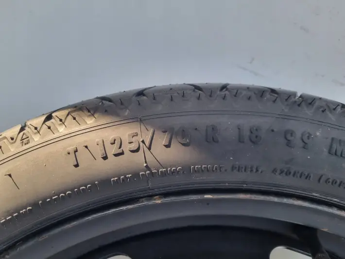 Audi Seat Vw Skoda KOŁO DOJAZDOWE dojazdówka 125/70 R18 1K0601027B