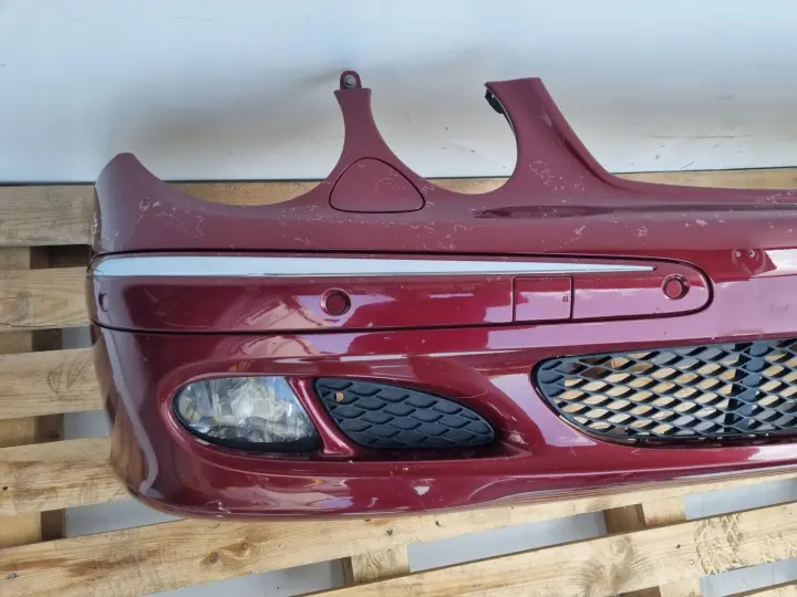 Mercedes W211 LIFT 02-06r KOMPLETNY PRZEDNI ZDERZAK przód PDC HALOGENY 567