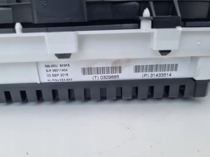 Volvo V40 II 2.0D Diesel LICZNIK ZEGARY TFT Europa 31433514 P31433514