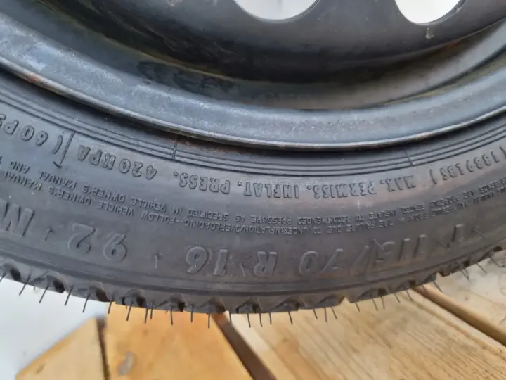 Opel Vectra C Astra H KOŁO DOJAZDOWE dojazdówka 115/70 R16 5x110 2160115