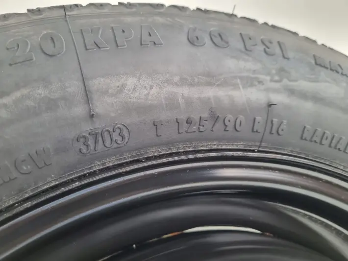 Rover 75 KOŁO DOJAZDOWE dojazdówka 125/90 R16 5x100 RRC113750