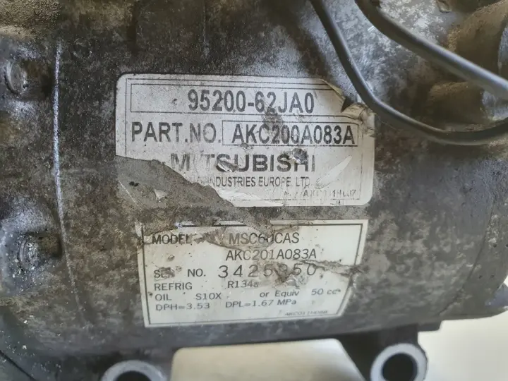 Suzuki Swift MK6 1.6 16V SPRĘŻARKA KLIMATYZACJI pompa 95200-62JA0