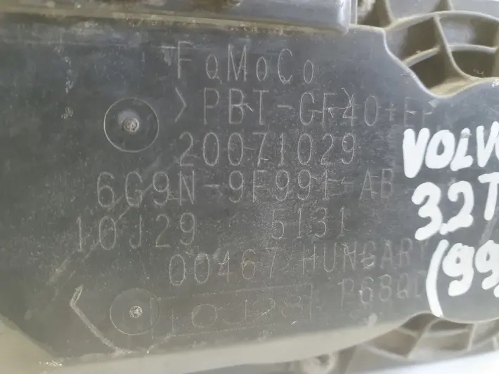 Volvo V70 III S80 II 3.2 PRZEPUSTNICA 6G9N-9F991-AB