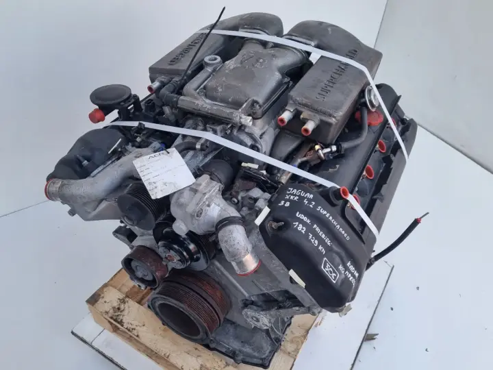 SILNIK Jaguar XKR 4.2 V8 SUPERCHARGED udokumentowane 182tyś AJ34 AJ34-B