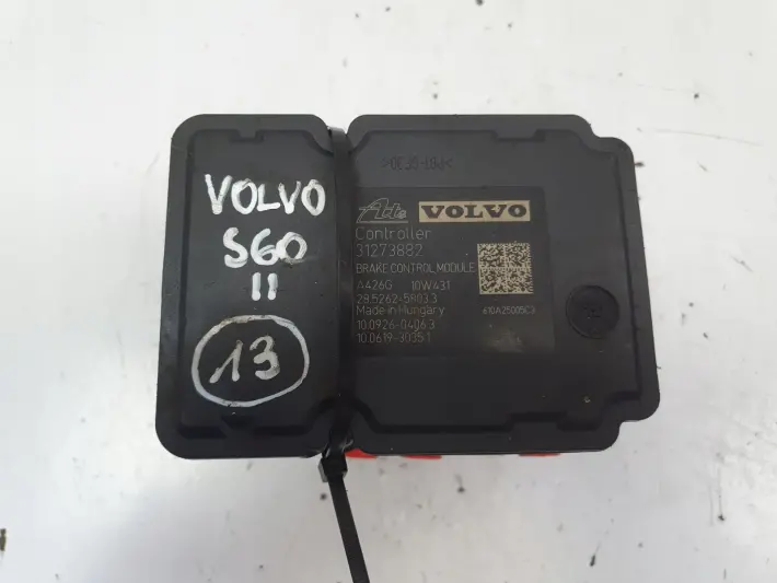 Volvo V60 S60 II POMPA ABS hamulcowa Sterownik 31273882 P31273882